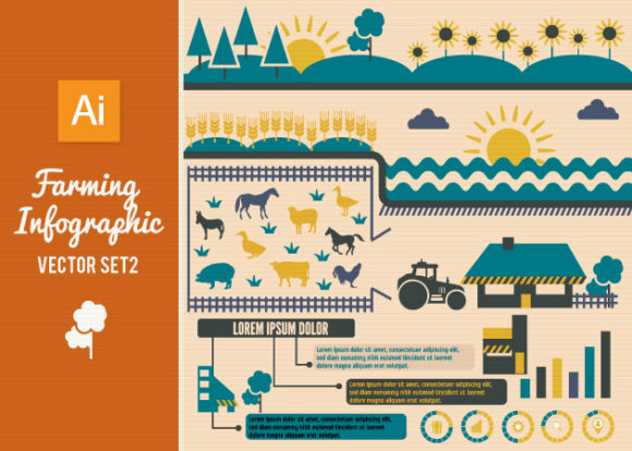 Farming Infographics Set 2 1