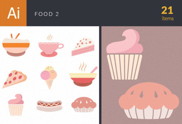 Food Icons Vector Set 2 1