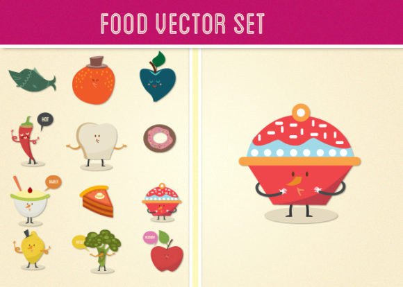Food Vector Set 2 1