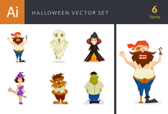 Halloween Vector Set 13 1