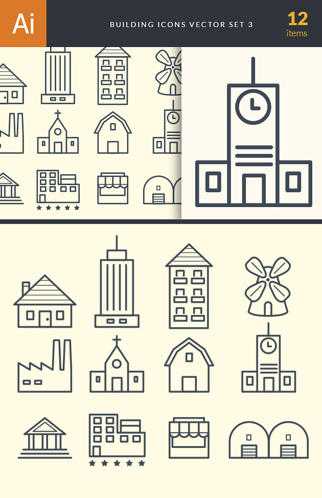 House Icons Vector Set 3 2