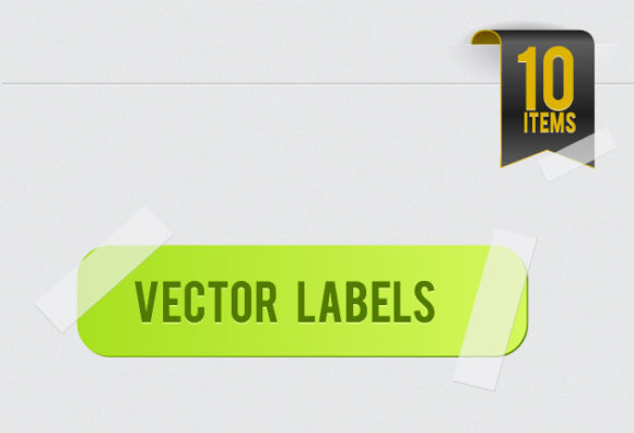 Labels Vector Set 5 1