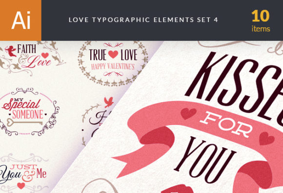 Love Typography Set 3 1