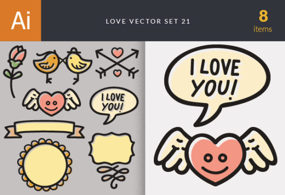 Love Vector Set 21 1
