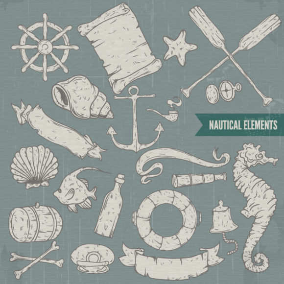Nautical Vector Elements Set 2 1