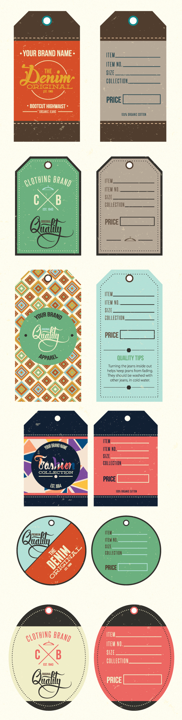 Price Tags Vector 2