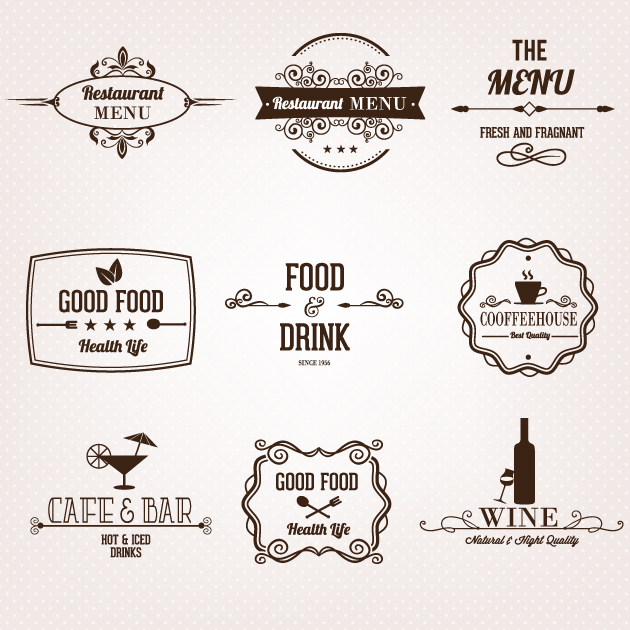 Restaurant Menu Designs Set 1 2