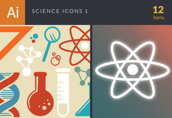 Science Icons Vector Set 1 1
