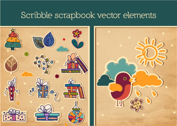 Scrapbook Vector Elements 1