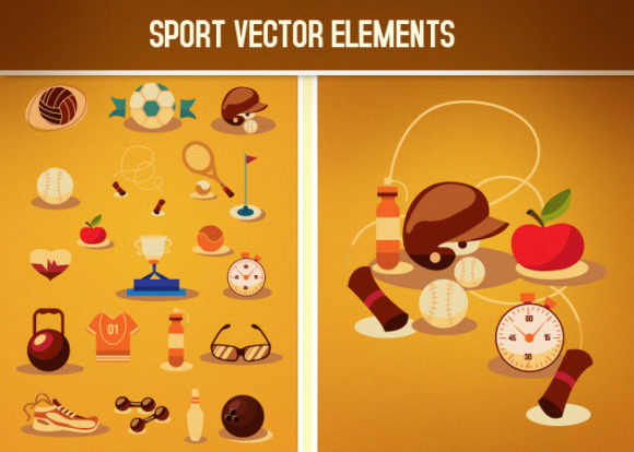Sport Vector Elements 1
