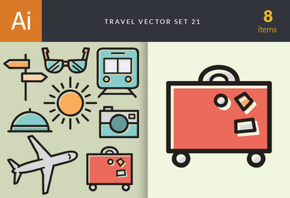 Travel Vector Set 21 1