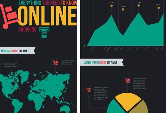 Online Shopping Infographics 5
