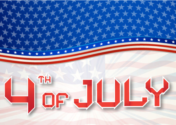 July Vector Image Vector 4th Of July Independence Day Background 1