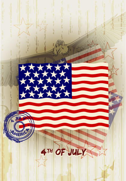 4th Eps Vector Vector 4th Of July Background 1