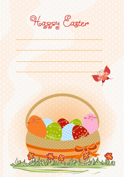 Download Egg Vector: Basket Of Eggs Vector Illustration 1