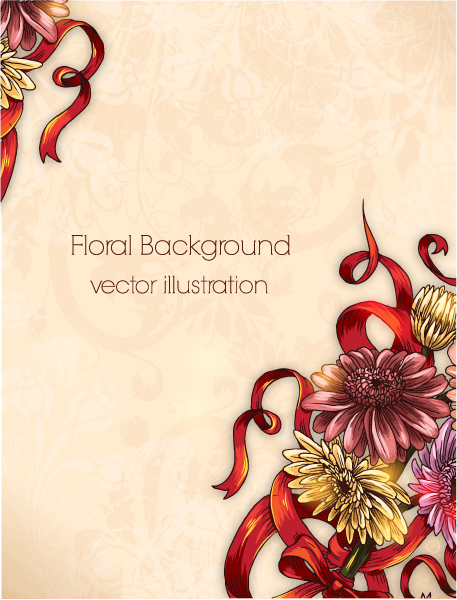 Floral Vector Illustration Floral Background Vector Illustration 1