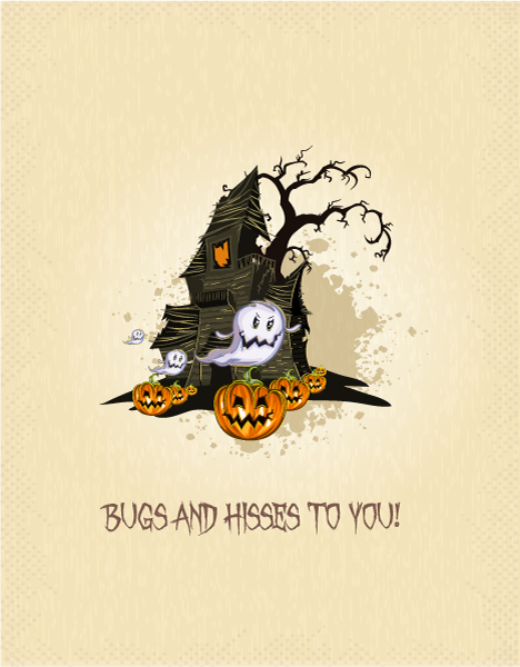 Scary, Illustration Vector Background Halloween Background  Pumpkin Vector Illustration 1