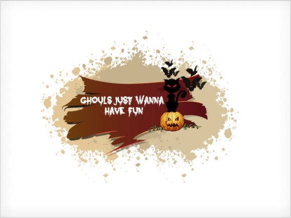 Amazing Illustration Eps Vector: Halloween Background With Pumpkin Eps Vector Illustration 1