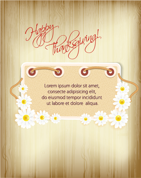 Day Eps Vector: Happy Thanksgiving Day Eps Vector 1