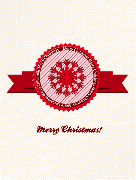 Awesome Label Vector Illustration: Christmas Vector Illustration Illustration With Label 1