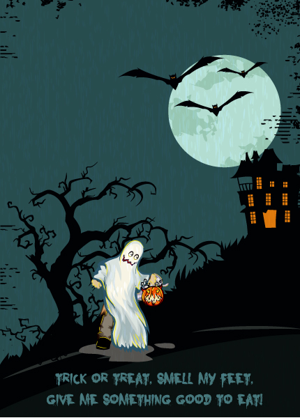 Halloween Vector Design Halloween Background Vector Illustration 1