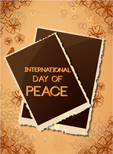 Bold Day Vector Art: International Day Of Peace Vector Art 1
