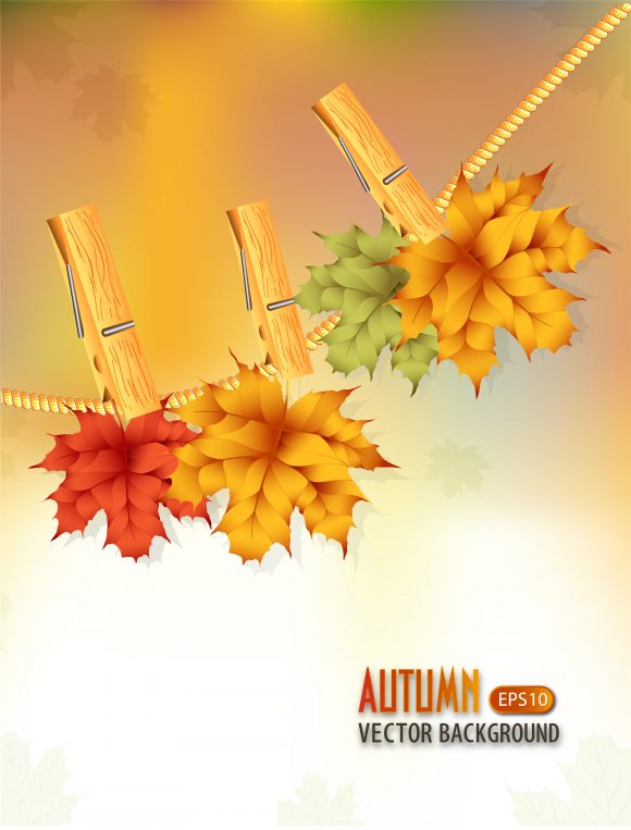 autumn background vector illustration 1