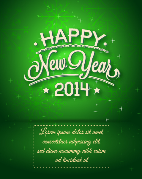 Exciting Vector Vector Design: Happy New Year  Vector Design Illustration 1