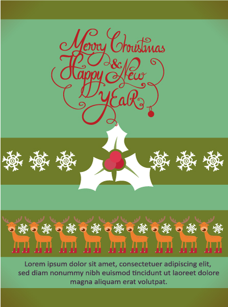 Amazing Abstract-2 Vector Graphic: Christmas Vector Graphic Illustration 1