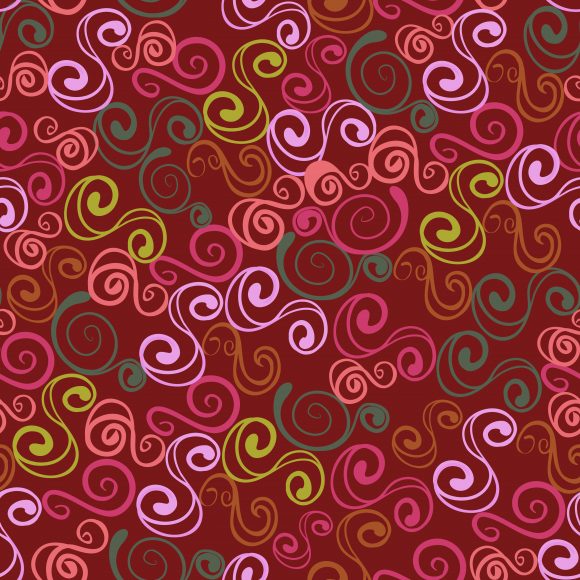 Seamless Vector Image: Vector Image Colorful Seamless Pattern 1