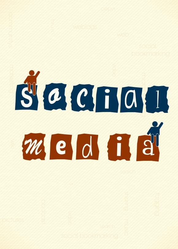vector social media illustration 1