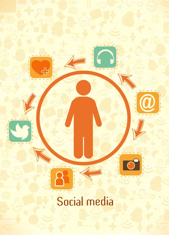 vector social media concept 1