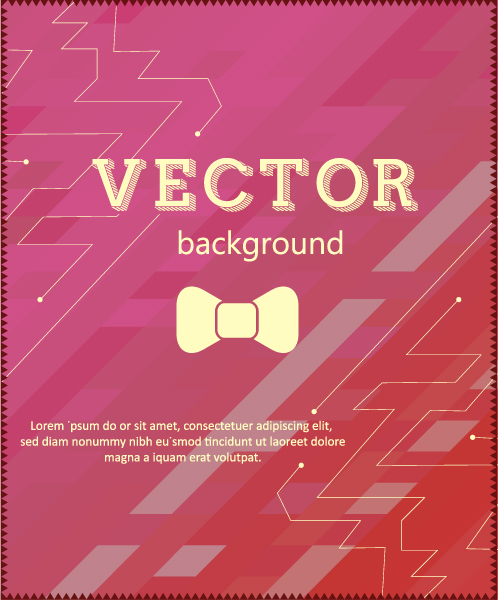 3d, Bow Eps Vector Vector Background Illustration  Bow 1