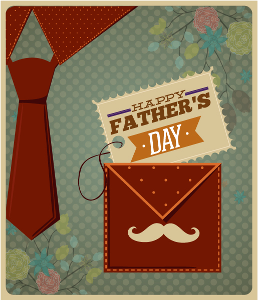 Type, Pocket,flowers Lovely, Moustache "fathers", Abstract-2, Drawings, Font Retro Vector Graphic Fathers Day Vector Illustration  Vintage Retro Type Font,  Moustache, Tie,  Pocket,flowers, 1