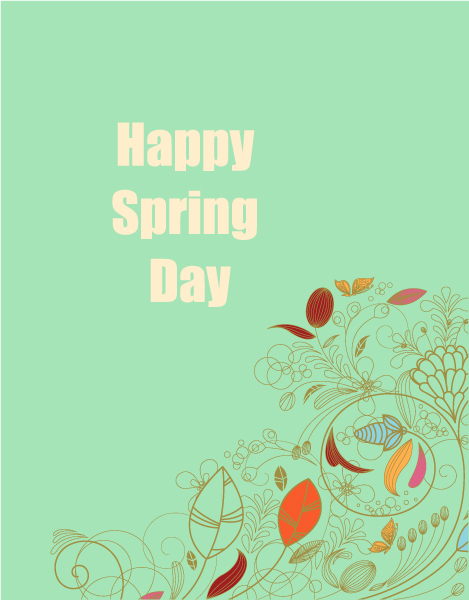 Creative Vector Graphic Spring  Vector Illustration  Flowers 1