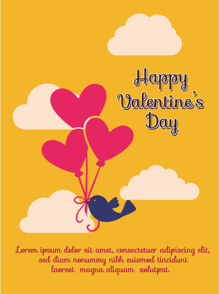 Stunning Illustration Vector Illustration: Happy  Valentines Day Vector Illustration Illustration With  Heart 1