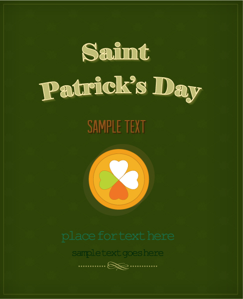 Coins Eps Vector: St. Patricks Day Eps Vector Illustration With Coins 1