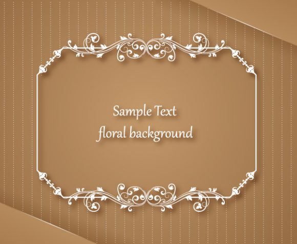 Download Frame Vector Graphic: Floral Frame Vector Graphic Illustration With Floral Frame 1
