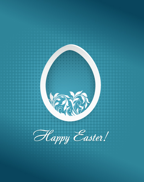 Gorgeous Easter Vector Artwork: Easter Vector Artwork Illustration With Easter Egg 1