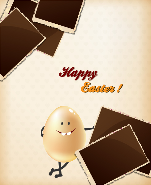 Egg, Sticker, Cloud, Easter, Photo, Easter Vector Design Easter Vector Illustration  Easter Egg  Photo Frames 1