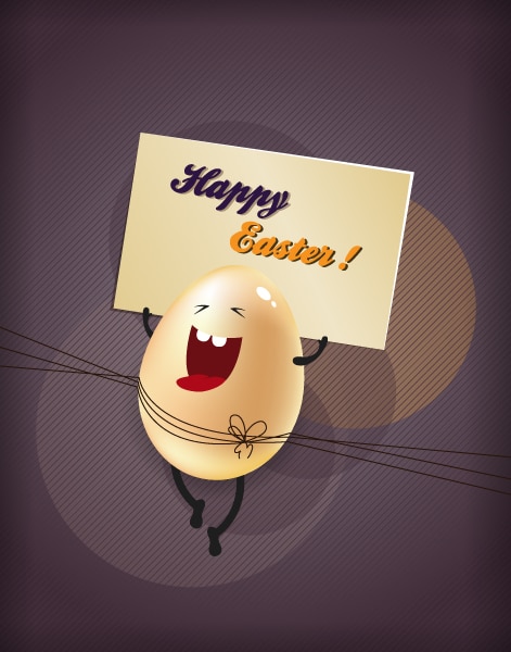 Ribbon, Easter Eps Vector Easter Illustration  Easter Egg 1