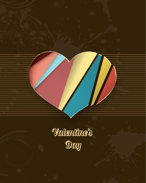 Awesome Creative Vector Art: Awesome Valentines Day Vector Art Illustration 1