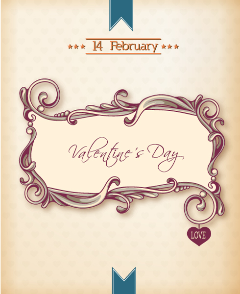 Valentine's Day vector illustration 1
