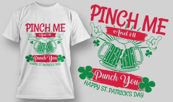Pinch me T-shirt Design 1589 1