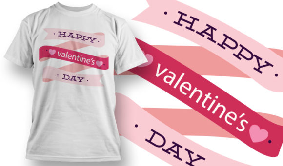 Happy Valentines day T-Shirt Design 1 1
