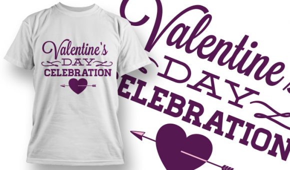 Happy Valentines T-Shirt Design 46 1