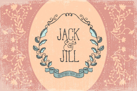 Typography Vector Graphic: Vector Graphic Illustration With Subtle Background And Vintage Typography 1