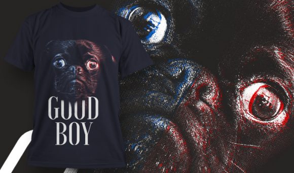 Good boy T-shirt design 1630 1