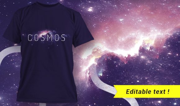 Cosmos T-shirt design 1651 1