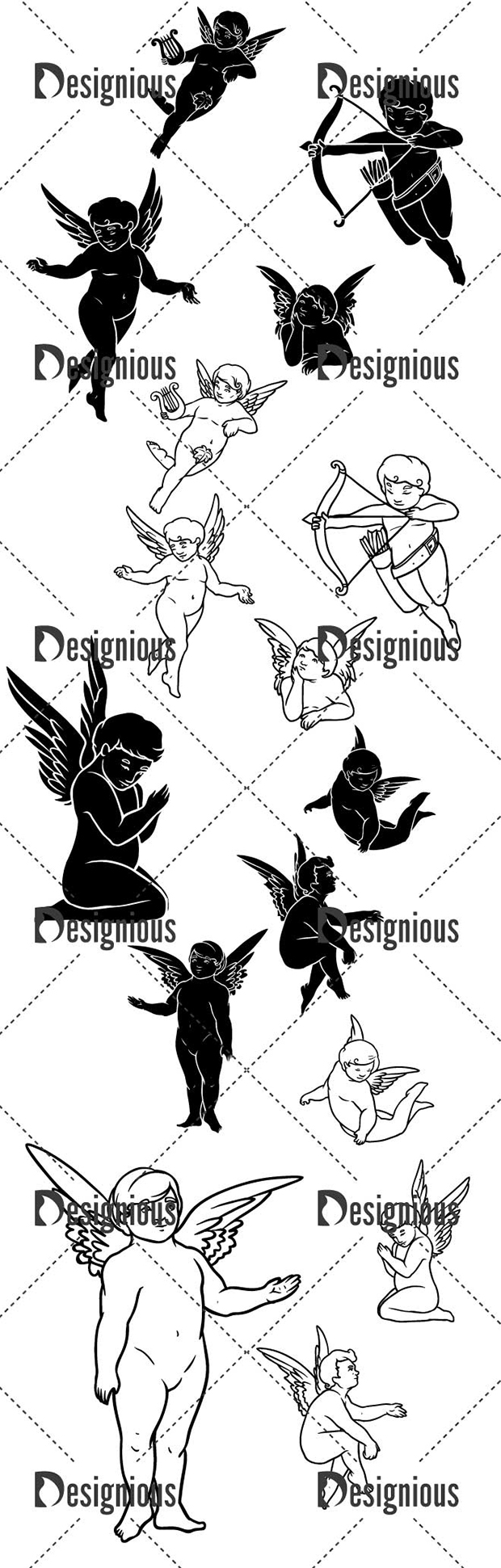 Vector Angels Pack 1 2